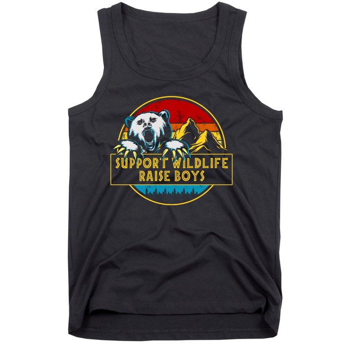 Support Wildlife Rasie Boys Tank Top