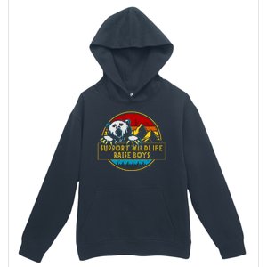 Support Wildlife Rasie Boys Urban Pullover Hoodie