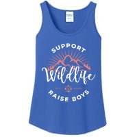 Support Wildlife Raise Gift Ladies Essential Tank