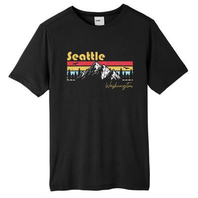 Seattle Washington Roots Hometown Vintage Home State Pride Tall Fusion ChromaSoft Performance T-Shirt