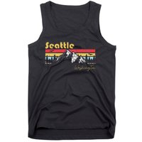 Seattle Washington Roots Hometown Vintage Home State Pride Tank Top