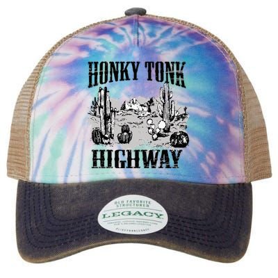 Southern Western Rodeo Cowgirl Honky Tonk Highway Legacy Tie Dye Trucker Hat