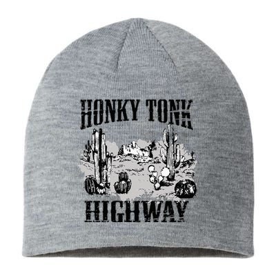 Southern Western Rodeo Cowgirl Honky Tonk Highway Sustainable Beanie