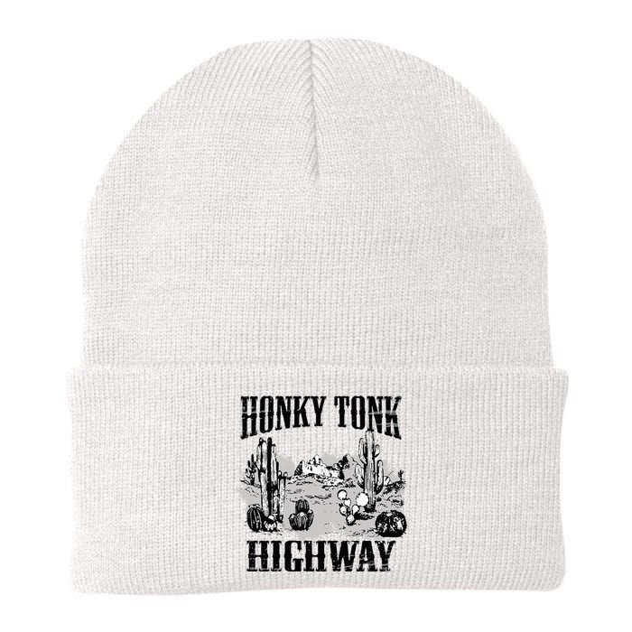 Southern Western Rodeo Cowgirl Honky Tonk Highway Knit Cap Winter Beanie