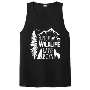 Support Wildlife Raise Gift Great Gift For Mom And Dad PosiCharge Competitor Tank