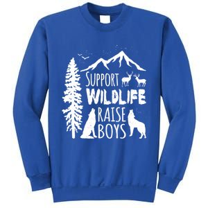 Support Wildlife Raise Gift Great Gift For Mom And Dad Sweatshirt