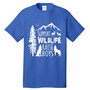 Support Wildlife Raise Gift Great Gift For Mom And Dad Tall T-Shirt