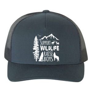 Support Wildlife Raise Gift Great Gift For Mom And Dad Yupoong Adult 5-Panel Trucker Hat