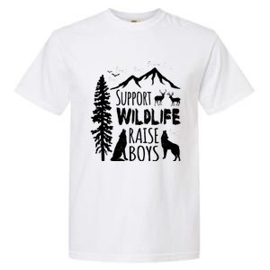 Support Wildlife Raise Gift Great Gift For Mom And Dad Garment-Dyed Heavyweight T-Shirt