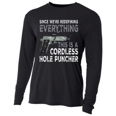 Since Were Redefining Everything This Is A Cordless Hole Cooling Performance Long Sleeve Crew