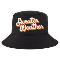 Sweater Weather Retro Cool Comfort Performance Bucket Hat