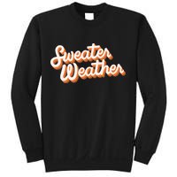 Sweater Weather Retro Sweatshirt