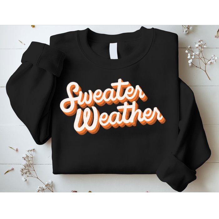 Sweater Weather Retro Sweatshirt