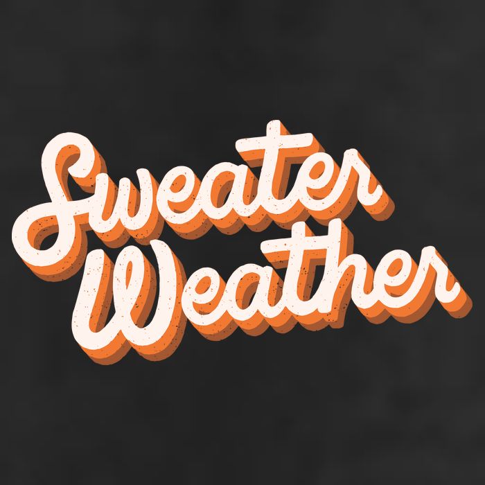 Sweater Weather Retro Tumbler