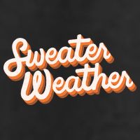 Sweater Weather Retro Golf Towel