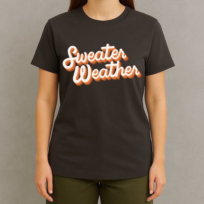 Sweater Weather Retro T-Shirt