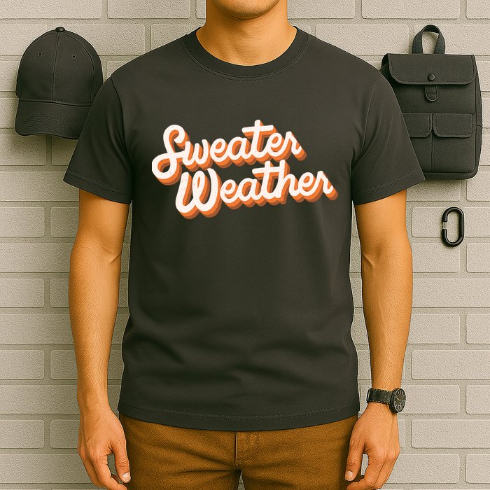 Sweater Weather Retro T-Shirt