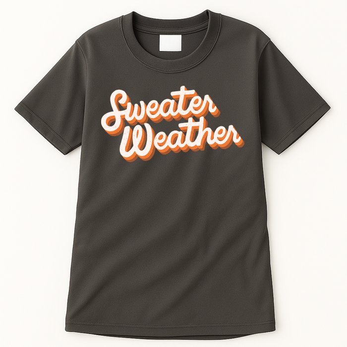 Sweater Weather Retro Tall T-Shirt