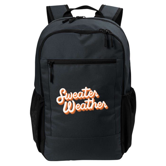 Sweater Weather Retro Backpack