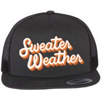 Sweater Weather Retro Flatbill Hat