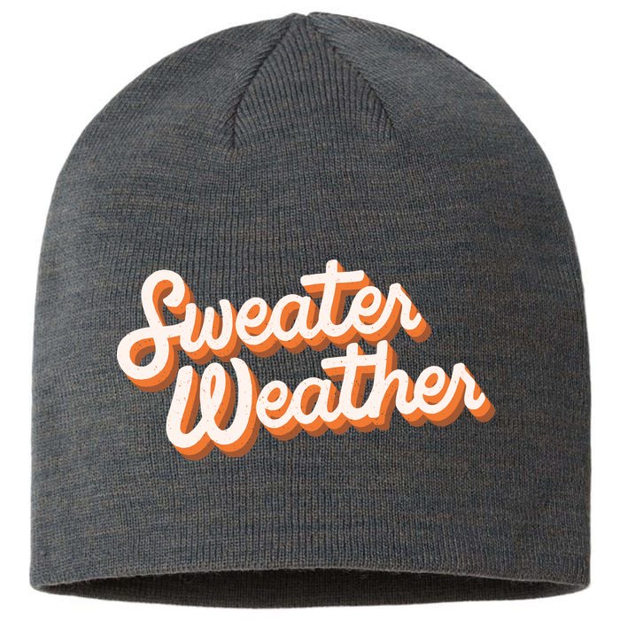 Sweater Weather Retro Sustainable Beanie