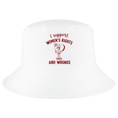 Support Women Rights And Wrongs Feminism Cool Comfort Performance Bucket Hat