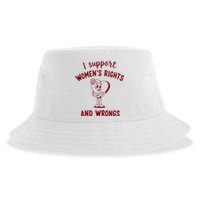 Support Women Rights And Wrongs Feminism Sustainable Bucket Hat