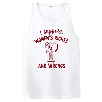 Support Women Rights And Wrongs Feminism PosiCharge Competitor Tank