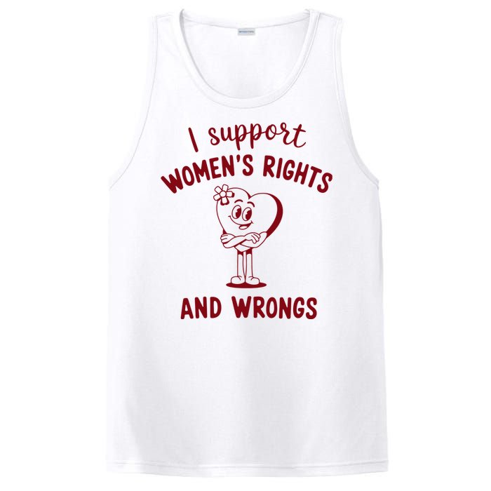 Support Women Rights And Wrongs Feminism PosiCharge Competitor Tank