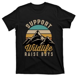 Support Wildlife Raise Boy T-Shirt