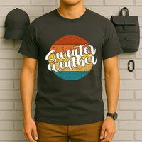 Sweater Weather Retro Vintage Fall T-Shirt