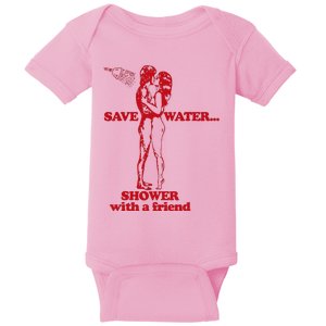 Save Water Shower With A Friend Baby Bodysuit