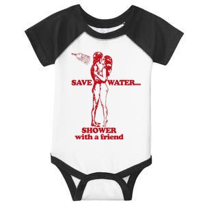 Save Water Shower With A Friend Infant Baby Jersey Bodysuit