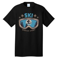 Ski Winter Sport Tall T-Shirt