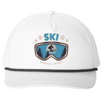 Ski Winter Sport Snapback Five-Panel Rope Hat