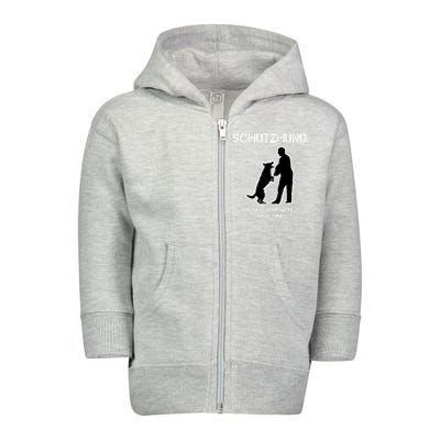 Schutzhund World Toddler Zip Fleece Hoodie