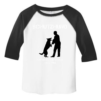 Schutzhund World Toddler Fine Jersey T-Shirt