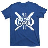 Skiing Winter Sports Gift Skier Ski Mountains Skiing Great Gift T-Shirt