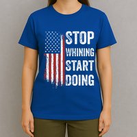 Stop Whining Start Doing Motivational Workout Motivation T-Shirt