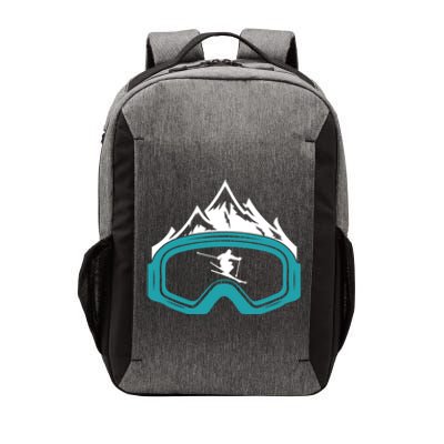 Skiing Winter Sports Gift Skier Ski Mountains Skiing Gift Vector Backpack