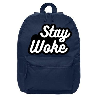 Stay Woke 16 in Basic Backpack