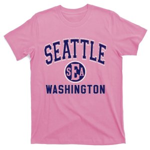 Seattle Washington Sea Dark Blue T-Shirt