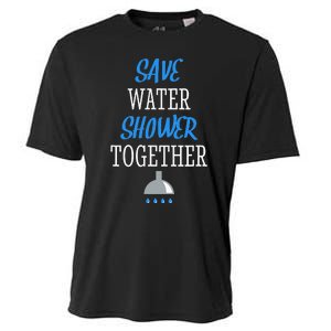 Save Water Shower together World Water Day Awareness Cooling Performance Crew T-Shirt