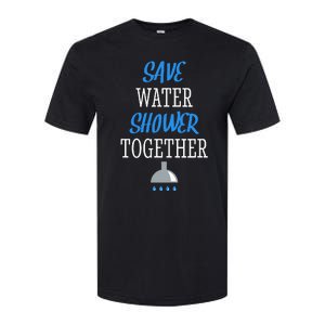 Save Water Shower together World Water Day Awareness Softstyle CVC T-Shirt