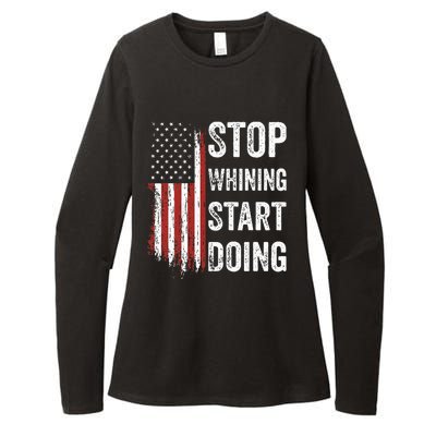 Stop Whining Start Doing Womens CVC Long Sleeve Shirt