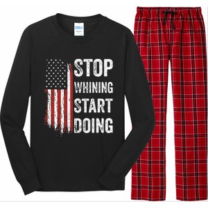 Stop Whining Start Doing Long Sleeve Pajama Set