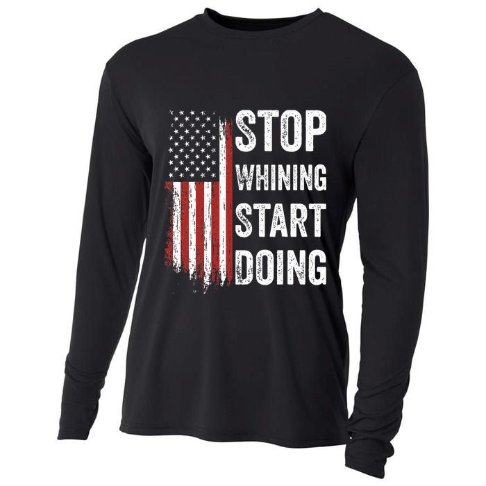 Stop Whining Start Doing Cooling Performance Long Sleeve Crew