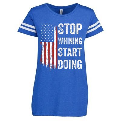 Stop Whining Start Doing Enza Ladies Jersey Football T-Shirt