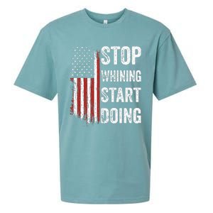 Stop Whining Start Doing Sueded Cloud Jersey T-Shirt