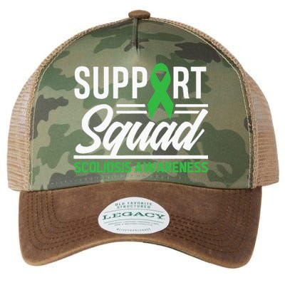 Scoliosis Warrior Support Squad Scoliosis Awareness Legacy Tie Dye Trucker Hat